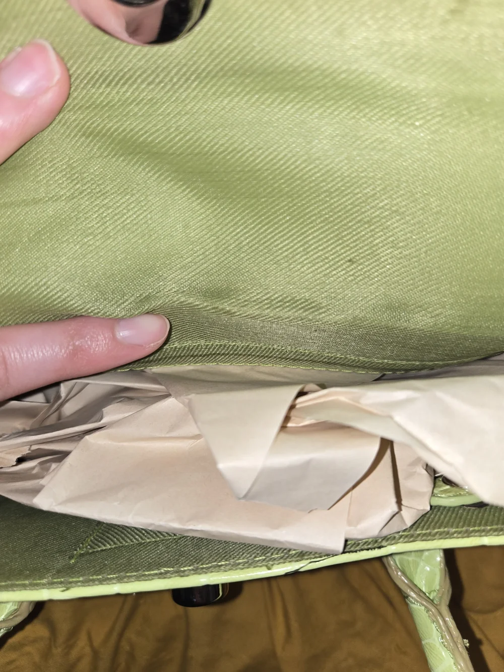 Vegan Leather Crocodile Print Shoulder Bag